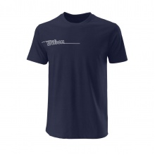 Wilson Tennis Tshirt Team II Tech Crew navy blue Men